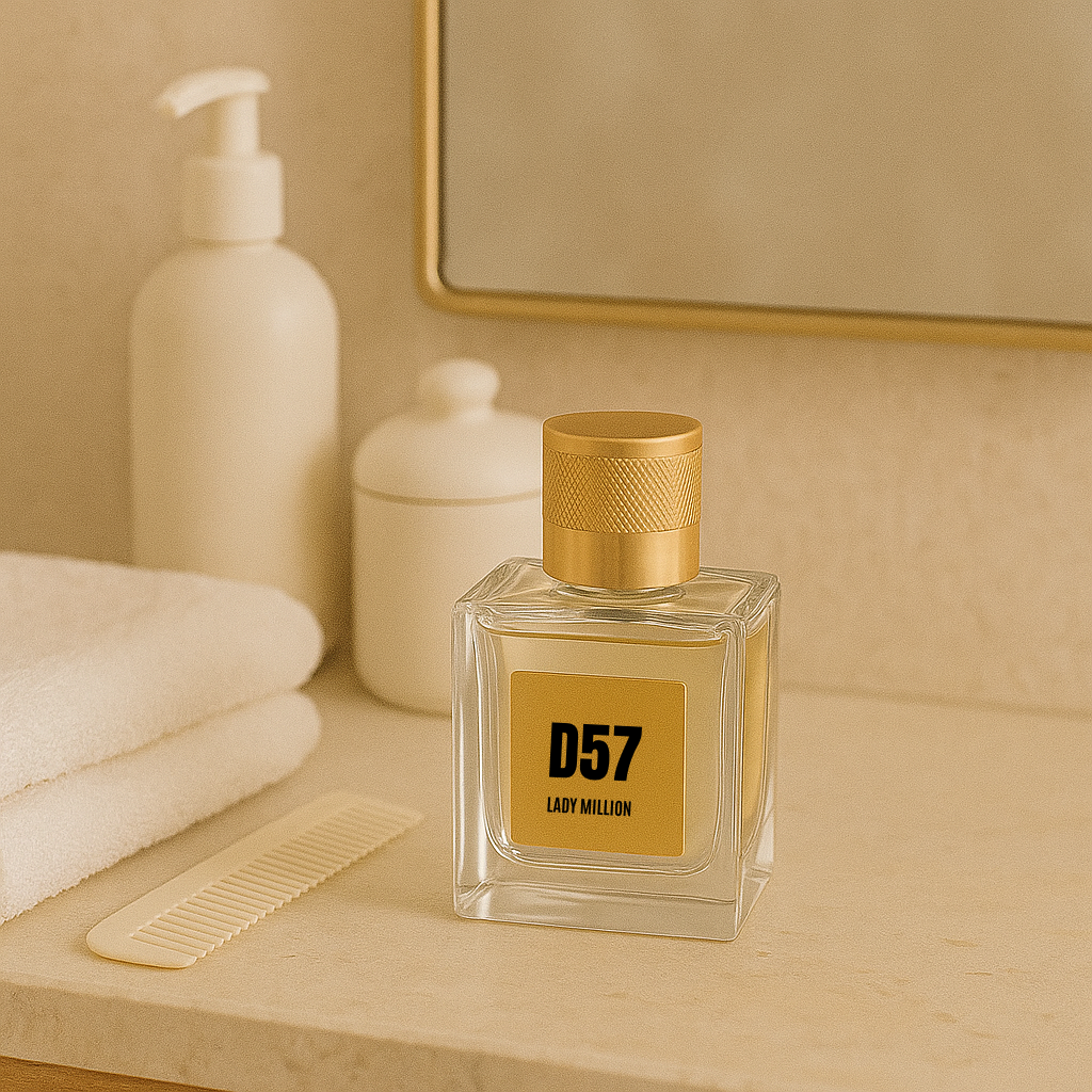 Fragancia D57: Inspiracion Lady Million de Paco Rabanne