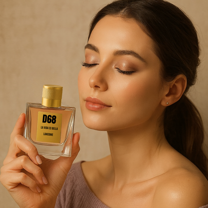 Fragancia D68: Inspiracion La Vie Est Belle de Lancôme