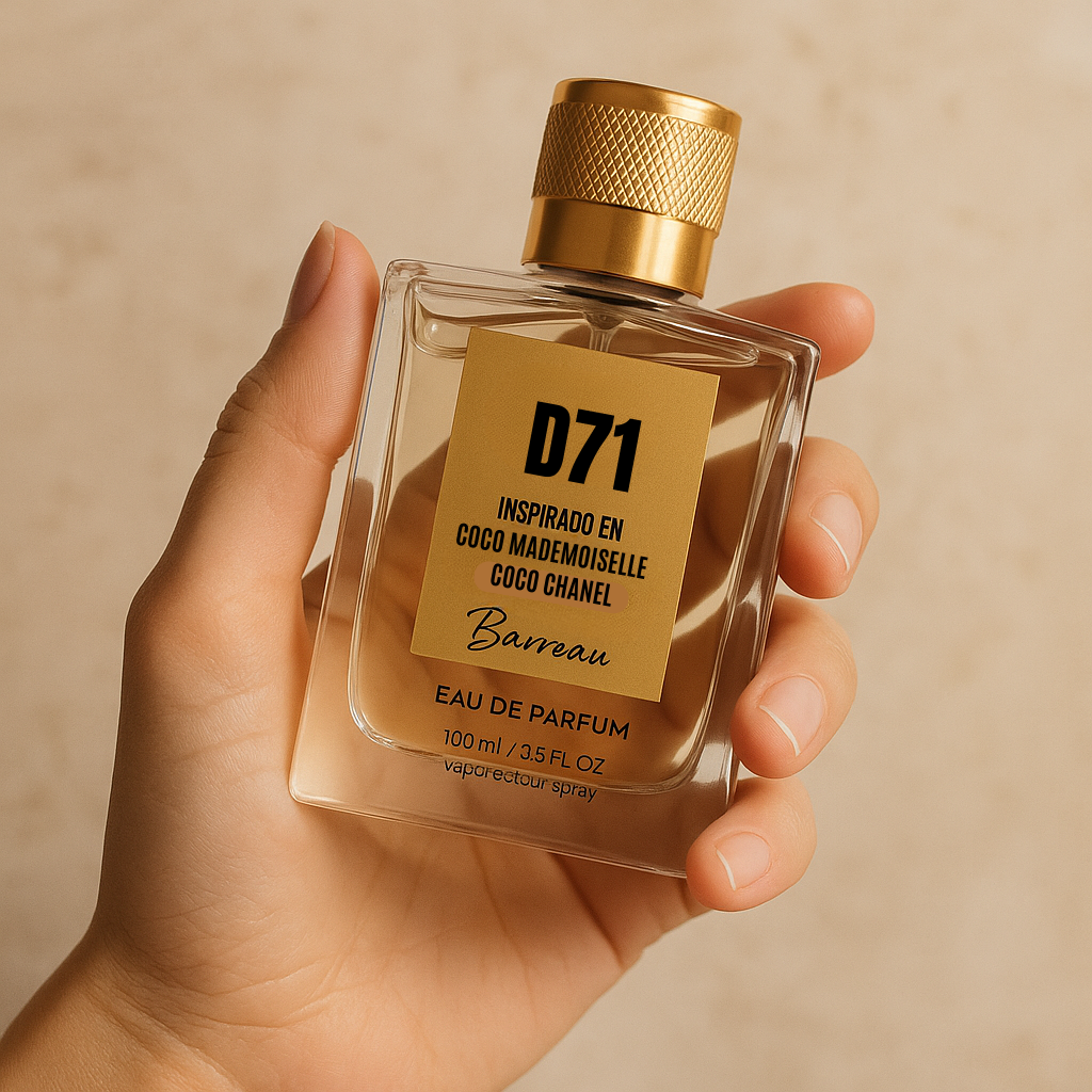 Fragancia D71: Inspiracion Coco Mademoiselle de Chanel