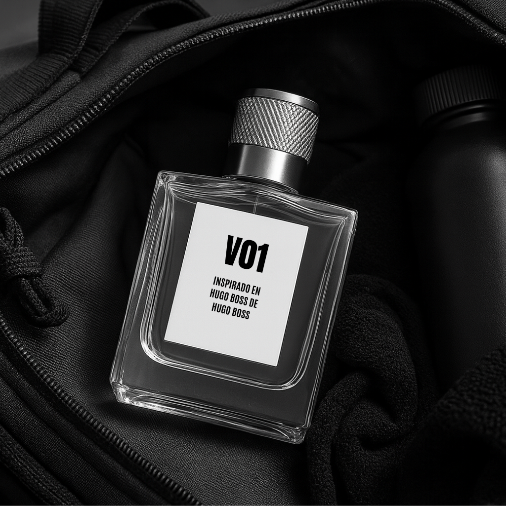 Fragancia V01: Hugo by Hugo Boss (Cantimplora verde – 1995)