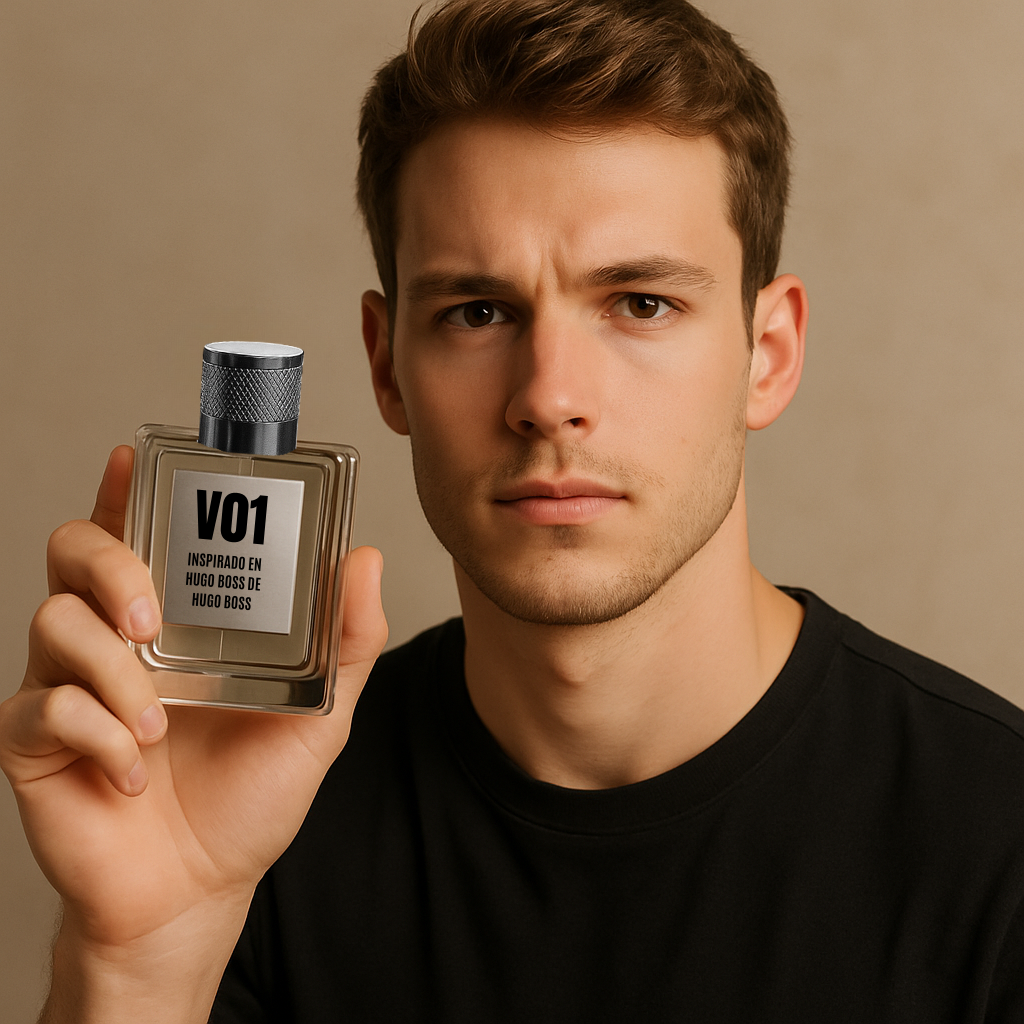 Fragancia V01: Hugo by Hugo Boss (Cantimplora verde – 1995)