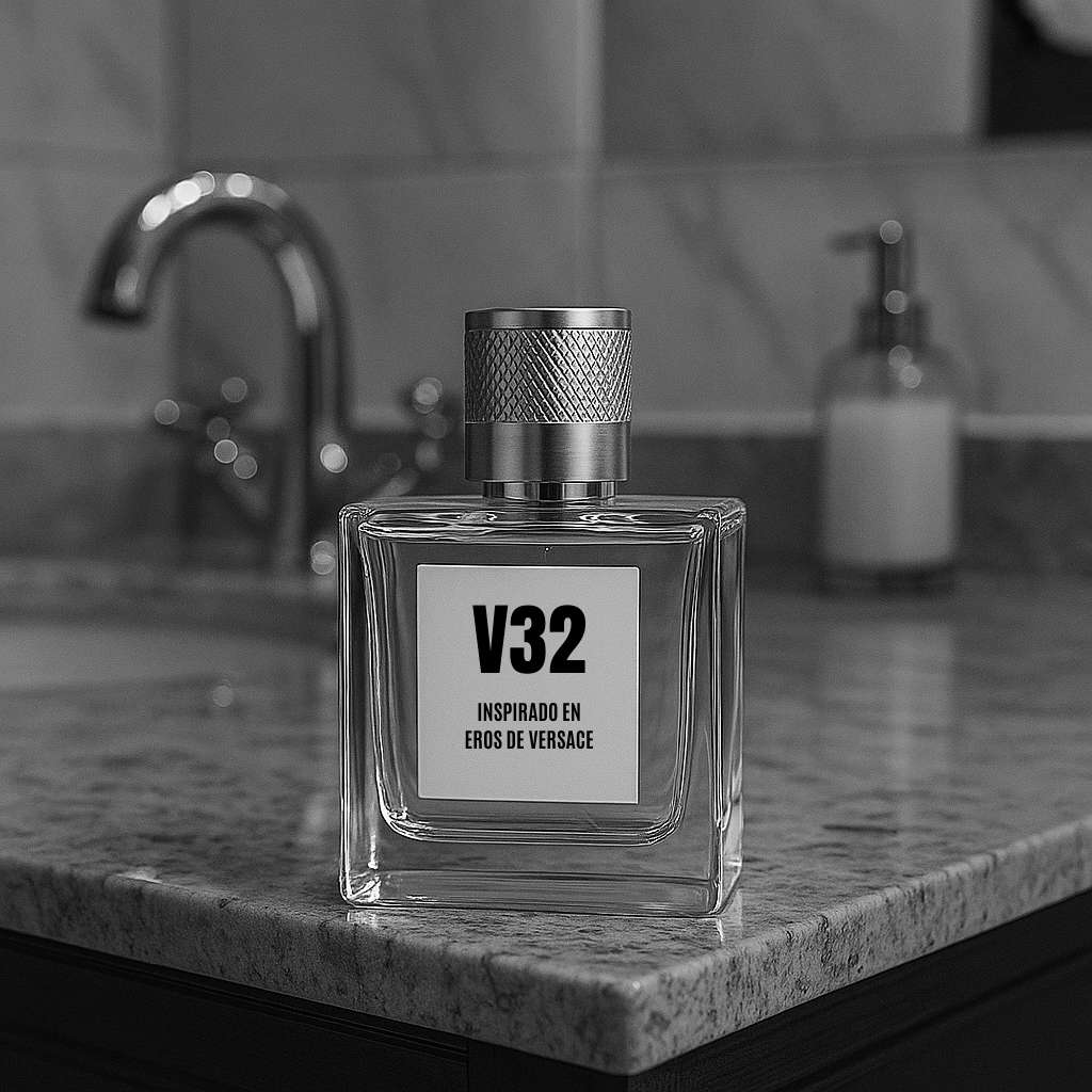 Fragancia V32: Inspiracion Eros – Versace